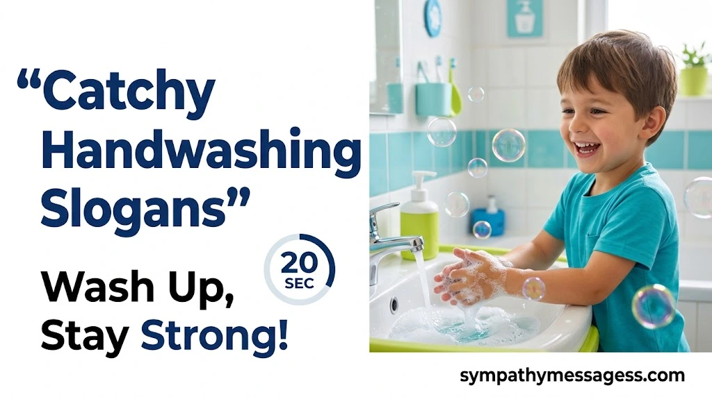 Short and Catchy Global Handwashing Day Slogans and Captions