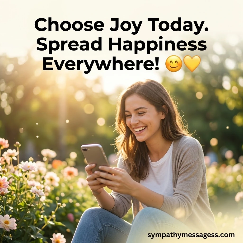 Short Happiness Day Messages for Social Media