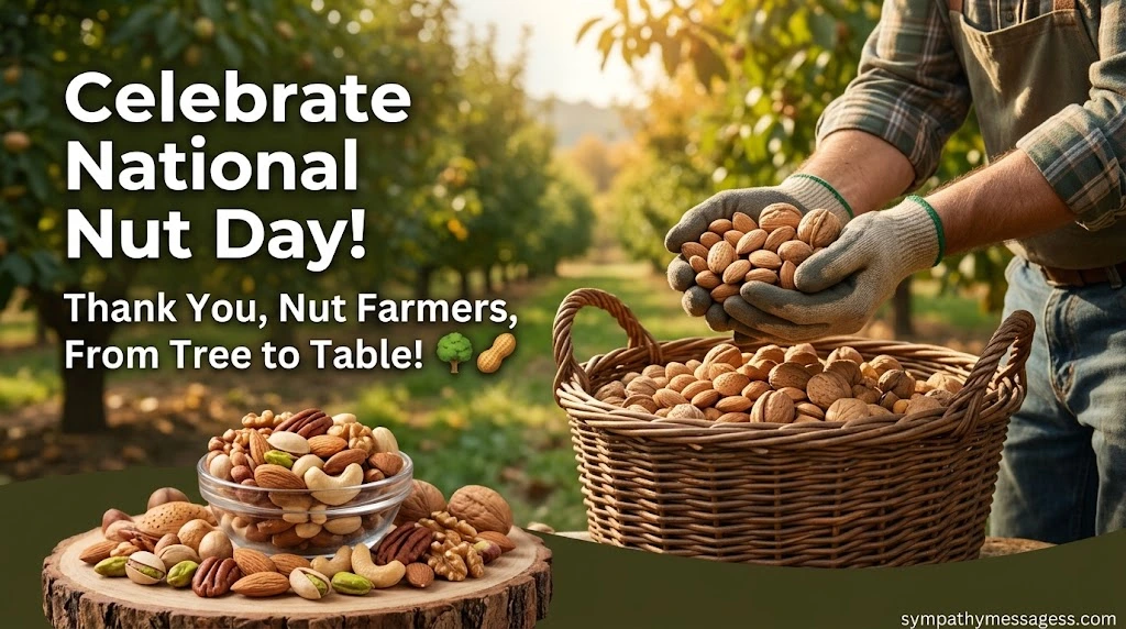 Happy National Nut Day Messages for Friends, Family & Coworkers