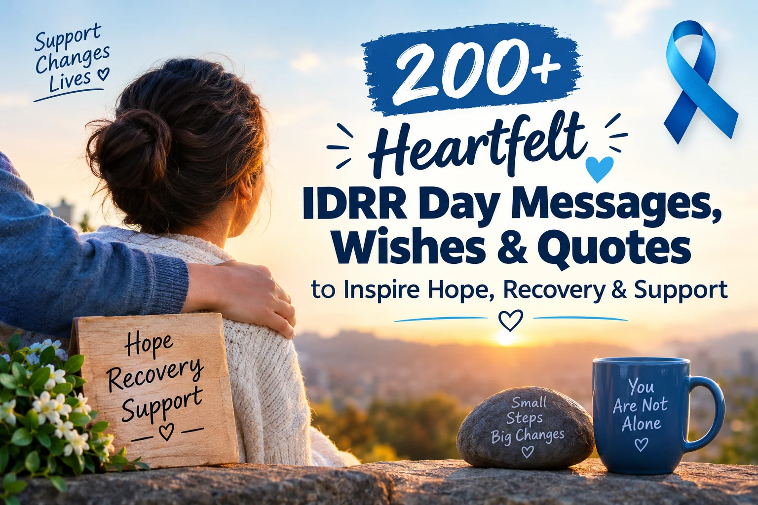 200+ Heartfelt IDRR Day Messages, Wishes & Quotes to Inspire Hope, Recovery & Support 💙🤝