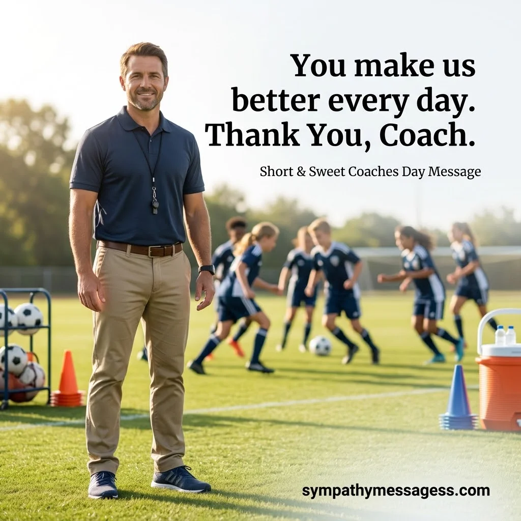 Short & Sweet National Coaches Day Messages and Quotes
