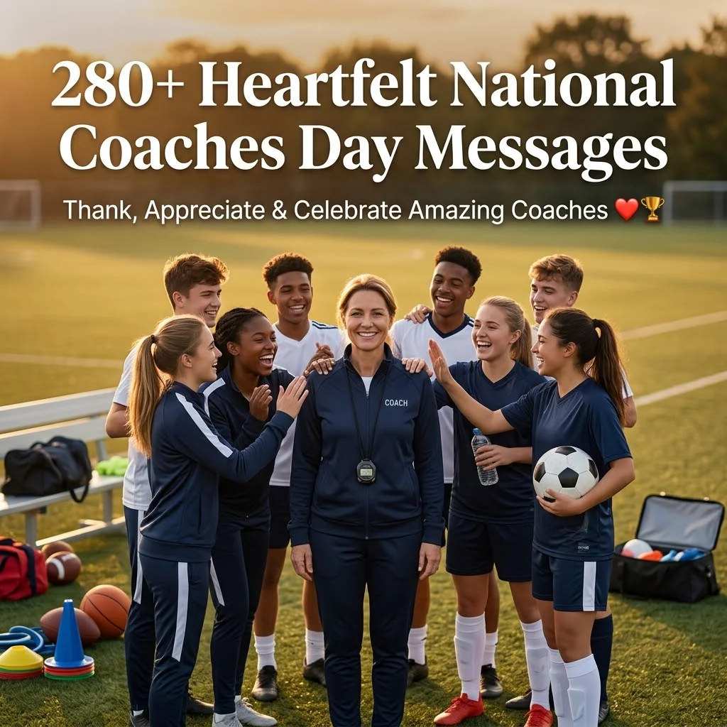 280+ Heartfelt National Coaches Day Messages to Thank, Appreciate & Celebrate Amazing Coaches