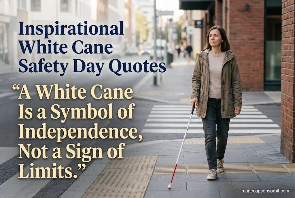 Inspirational White Cane Safety Day Quotes