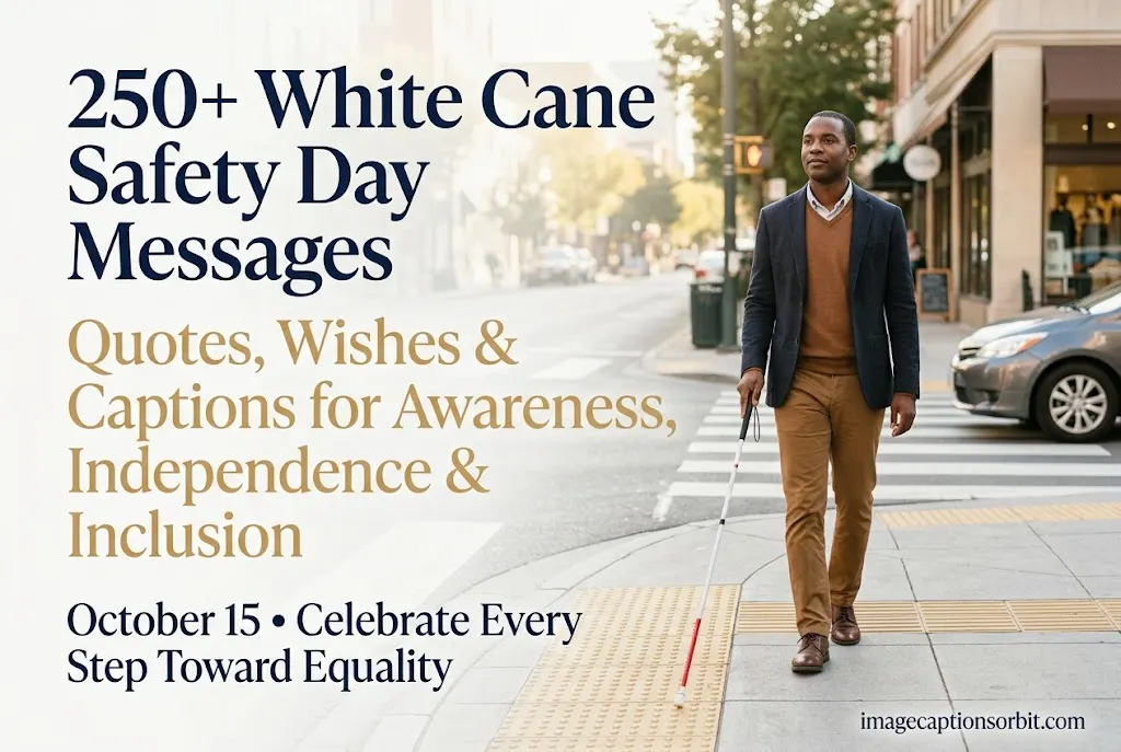 250+ Heartfelt White Cane Safety Day Messages, Quotes & Wishes to Promote Awareness, Independence & Inclusion 🤍🦯