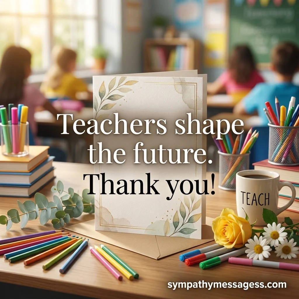 Short World Teachers' Day Messages for Cards & Social Media