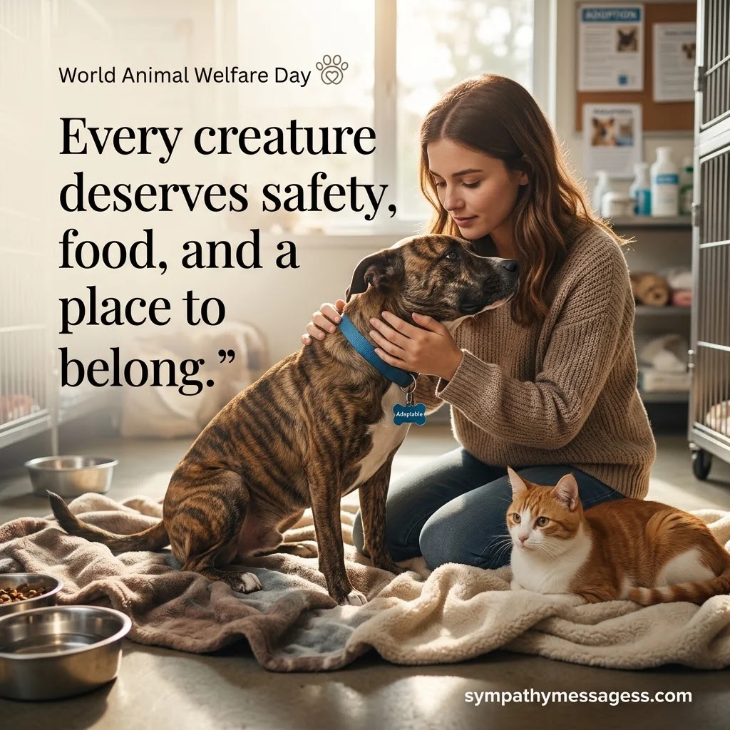 Heartwarming World Animal Welfare Day Messages & Wishes