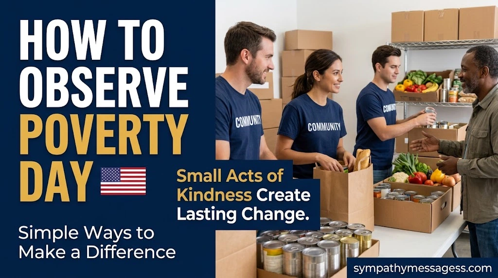 How to Observe Poverty Day in the USA