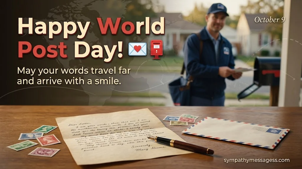 World Post Day Messages and Wishes for Every Occasion