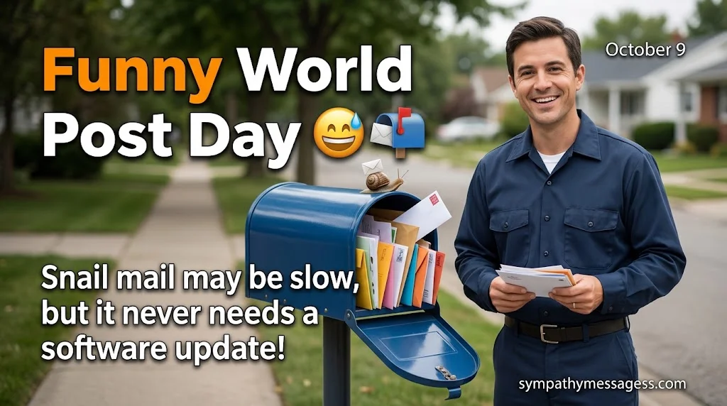 Funny International Post Day Messages