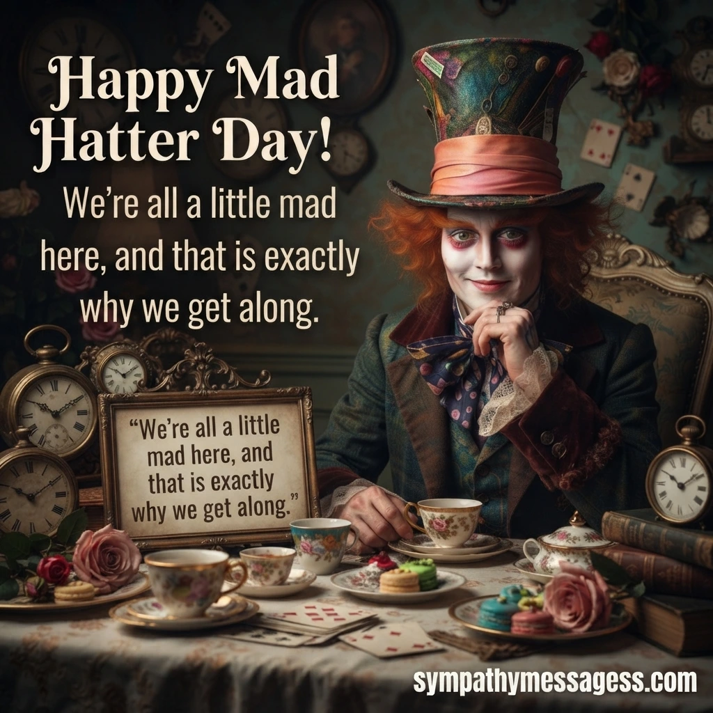 Best Mad Hatter Day Quotes From Wonderland