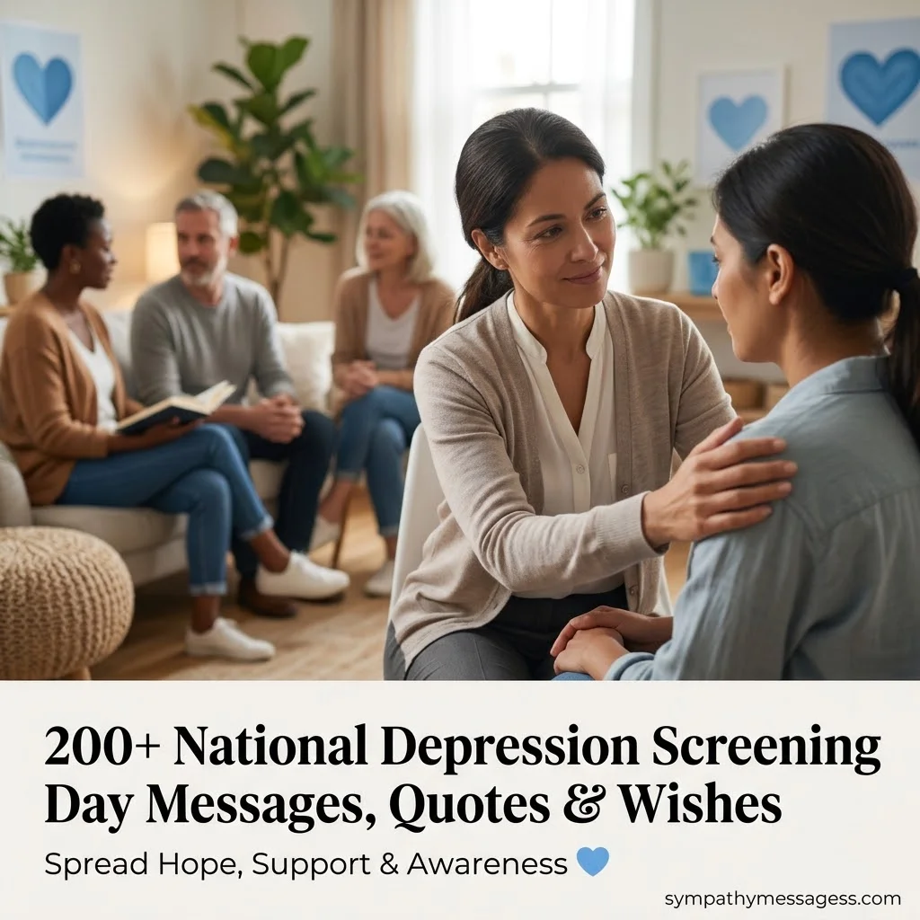 200+ National Depression Screening Day Messages, Quotes & Wishes to Spread Hope, Support & Awareness 💙