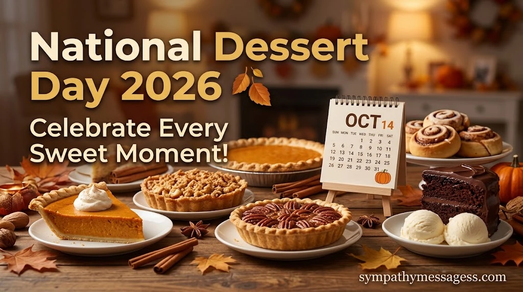 National Dessert Day Messages for Friends & Family
