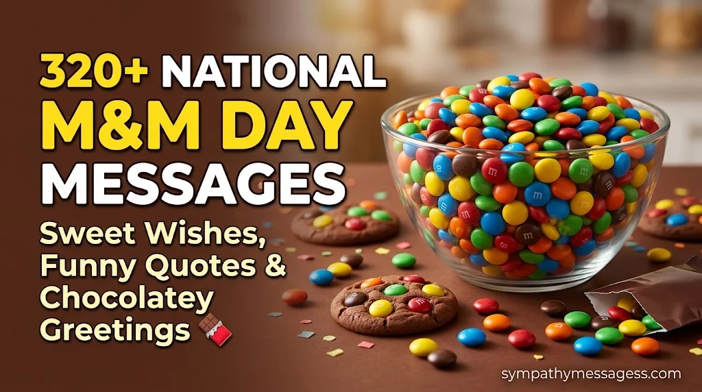 320+ National M&M Day Messages to Share Sweet Wishes, Fun Quotes & Chocolatey Greetings 🍫