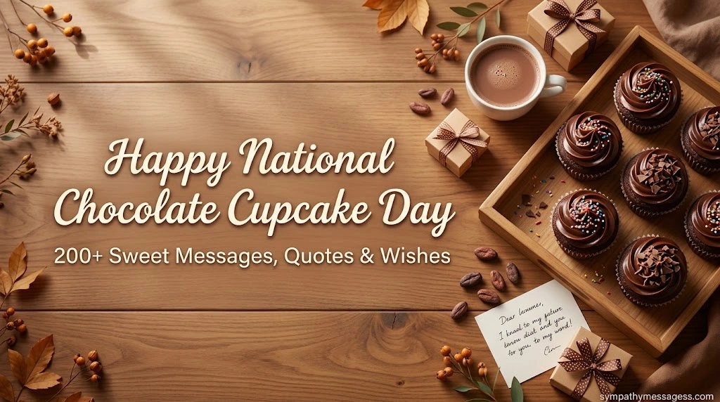 200+ Sweet National Chocolate Cupcake Day Messages, Quotes & Wishes to Celebrate Every Chocolate Lover 🧁🍫