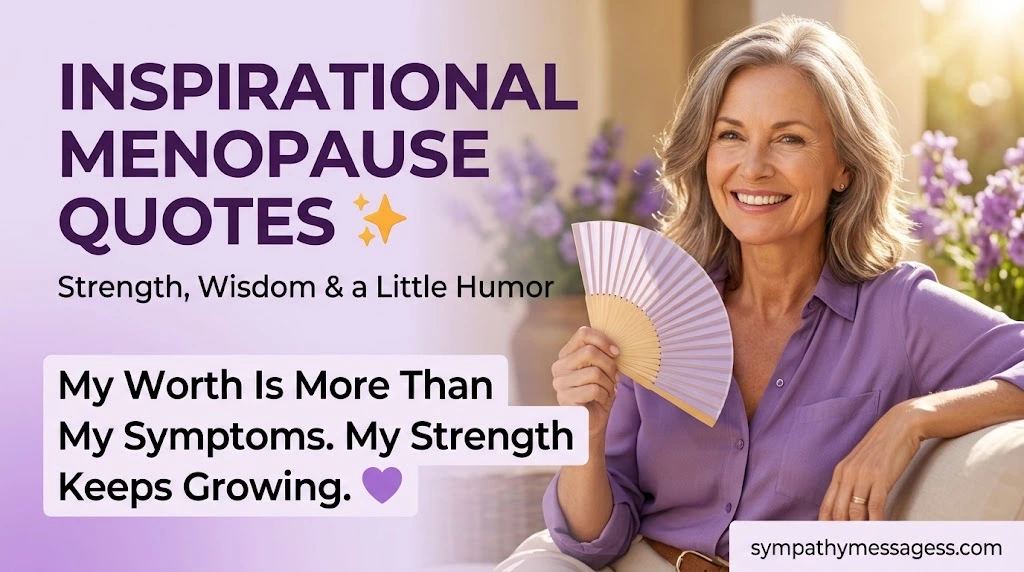 Inspirational & Funny World Menopause Day Quotes for Women