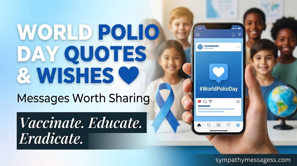 World Polio Day Wishes, Quotes and Slogans for Social Media