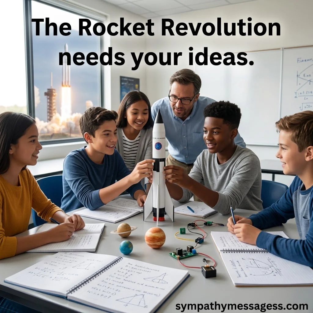Rocket Revolution Wishes for Students, Teachers and Kids
